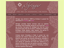 Tablet Screenshot of myshringar.com